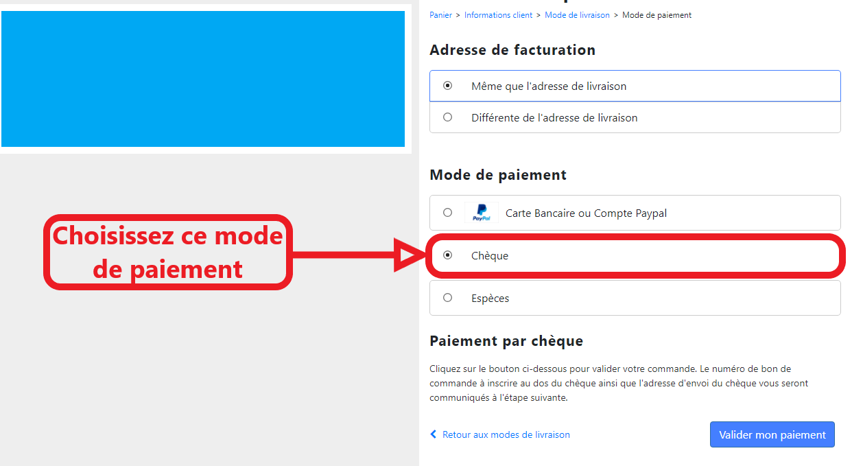 paiement en plusieurs fois